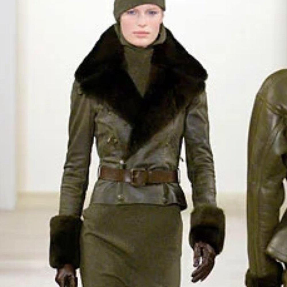 Ralph Lauren 2006 Collection Look 22 Fur Jacket 12 - Picture 2 of 16